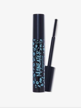 tarte Maneater Waterproof Mascara — Black with Teal Accents